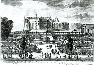 El Château de Chantilly y los jardines diseñados por André le Nôtre de Adam Perelle